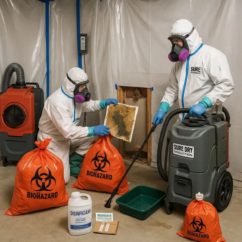 Contaminated Water Handling Protocols process in Aledo, IL