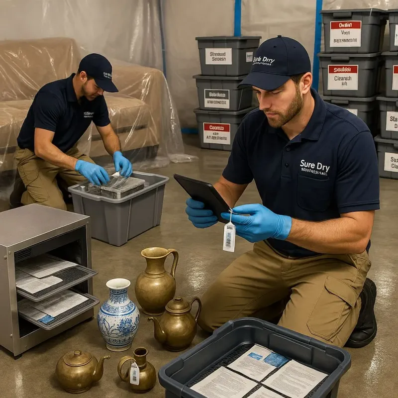 Content Protection and Restoration process in Aledo, IL
