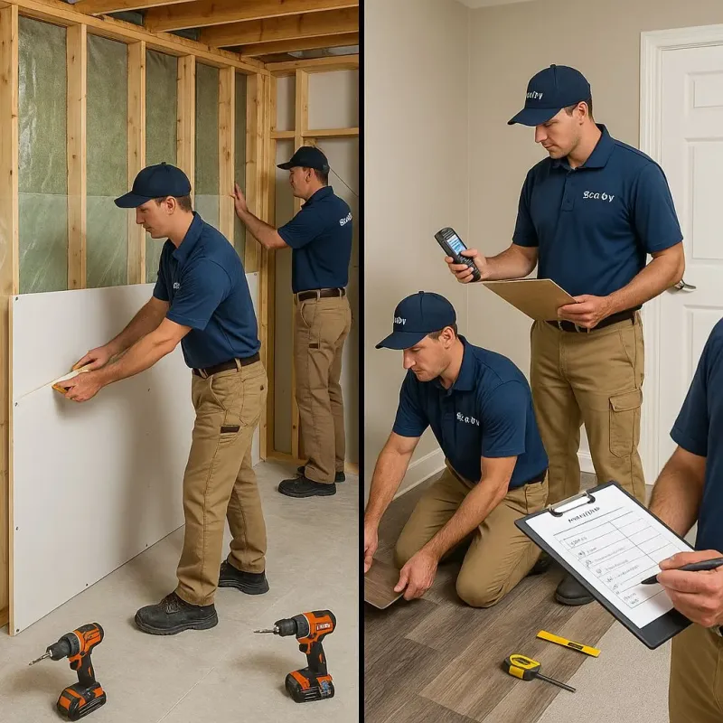Repairs and Reconstruction process in Aledo, IL