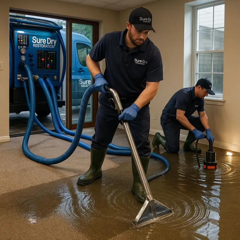 Water Extraction and Removal process in Aledo, IL